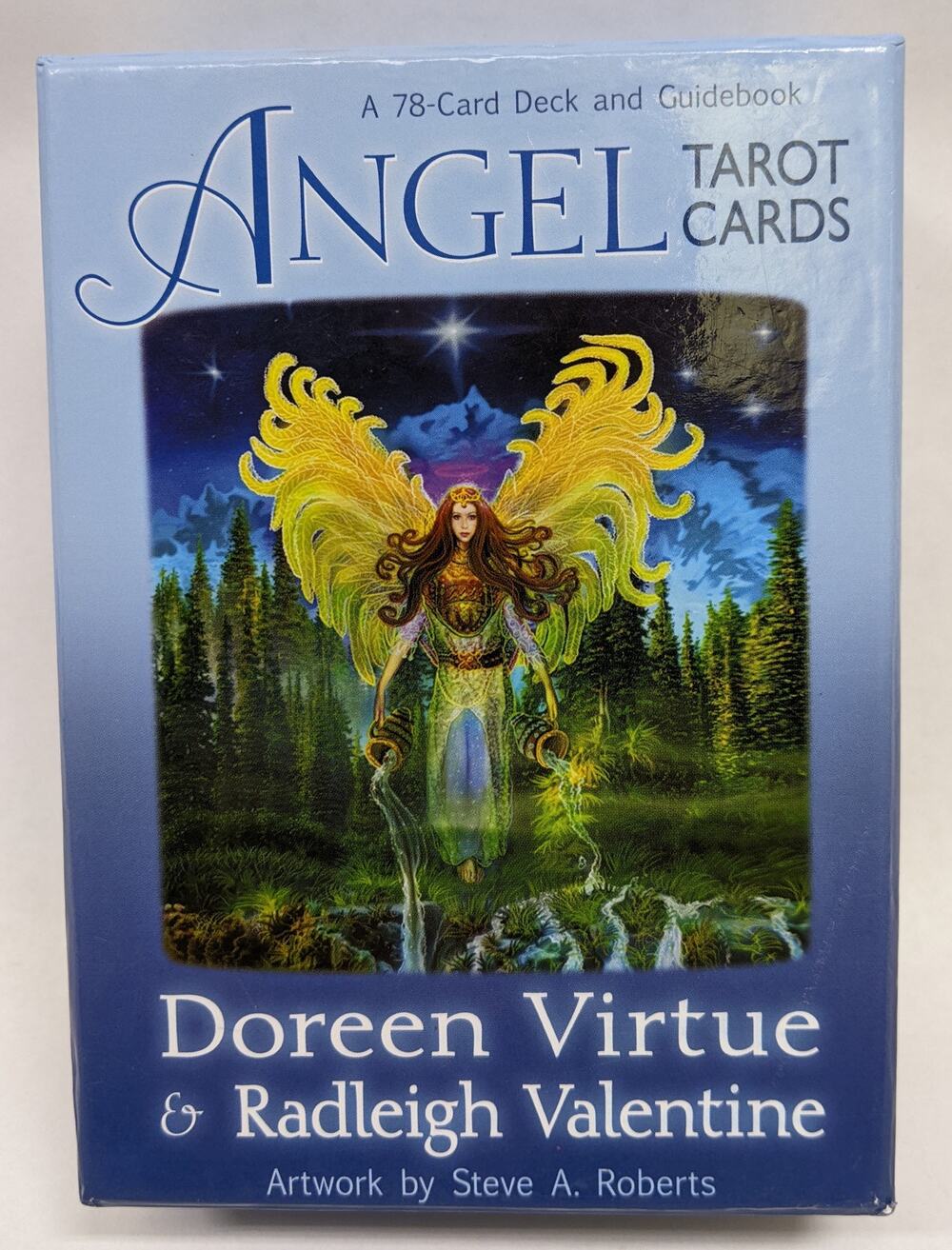 SCARCE Tarot Angels Oracle Deck and Book Box Set - Doreen Virtue - Gently Used